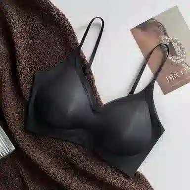 芬腾 纯色无痕薄款小胸聚拢无钢圈美背凉感文胸 女款