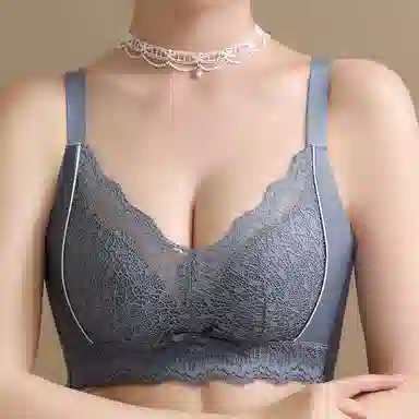 芬腾 女士内衣无钢圈聚拢大小胸可穿调整型防下垂上托收副乳性感文胸 女款