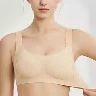 芬腾 无痕超薄款全罩杯大胸显小收副乳防下垂聚拢文胸 女款