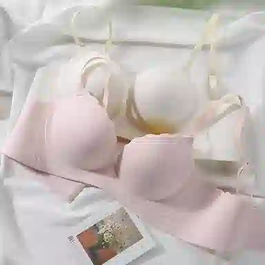 芬腾 薄款无痕小胸聚拢显大调整型收副乳防下垂大胸显小一片式文胸 女款