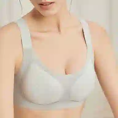 芬腾 无痕超薄款全罩杯大胸显小收副乳防下垂聚拢文胸 女款