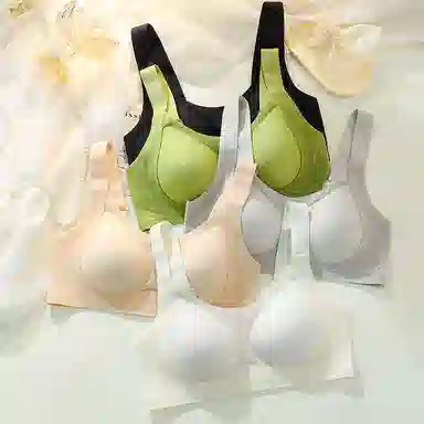 芬腾 无痕超薄款全罩杯大胸显小收副乳防下垂聚拢文胸 女款