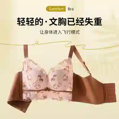 芬腾 调整型聚拢小胸上托收副乳无钢圈防下垂文胸 女款