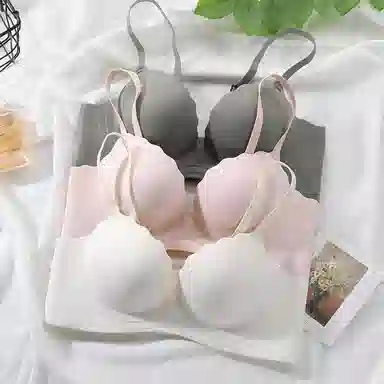 芬腾 薄款无痕小胸聚拢显大调整型收副乳防下垂大胸显小一片式文胸 女款