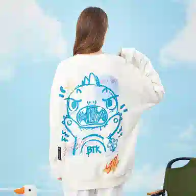 BTK Cartoon Monster Graffiti Sweatshirt