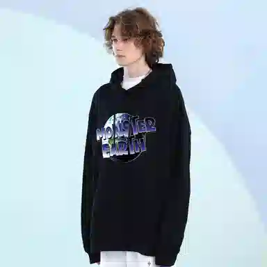 BTK Earth Print Hoodie