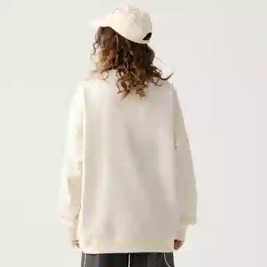 BTK Retro Blurry Letter Crewneck Sweatshirt