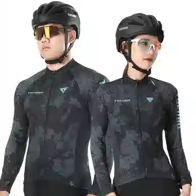 塔斯队长 加厚保暖、排汗透气、秋冬季骑行服套装 男女同款