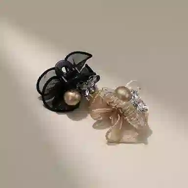 CHIMERA Hepburn Resin Hair Clip Small Double-Sided Design