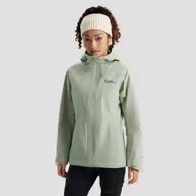 Jack Wolfskin Waterproof Jacket Mint Green