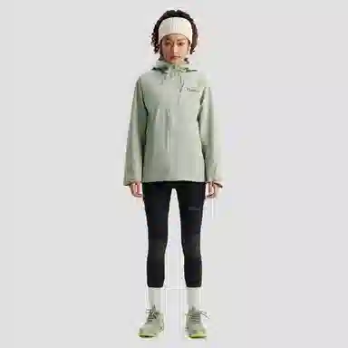 Jack Wolfskin Waterproof Jacket Mint Green