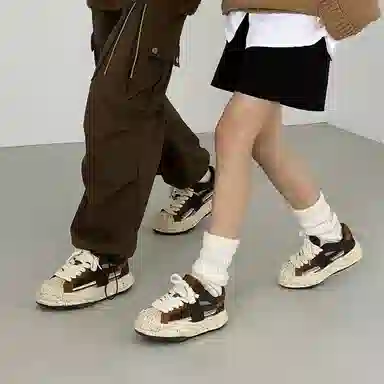 V05 Casual Thick Sole Low Top Sneakers