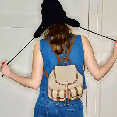 MUVA Denim Backpack