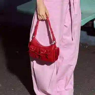 MUVA Bow Design Shoulder Bag