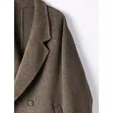 William Fox&Sons 2025 Double-Breasted Wool Coat