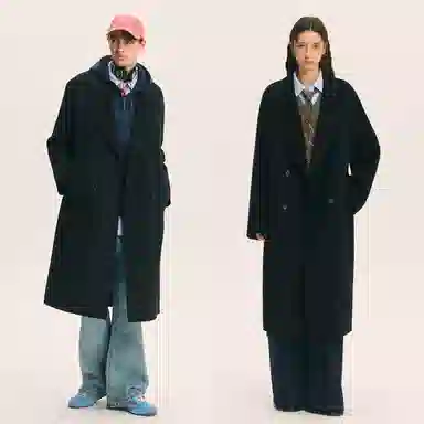 William Fox&Sons 2025 Double-Breasted Wool Coat