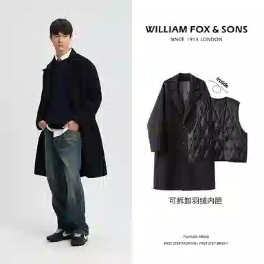 William Fox&Sons Wool Coat