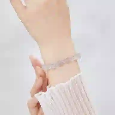 老凤祥 【紫定有钱&九紫离火】幻紫方糖 温柔新中式百搭小清新高级感 女朋友纪念生日礼盒妈妈礼盒 好运天然 紫水晶 手串 男女同款情侣款
