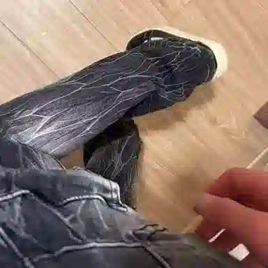 RAMPAGE Vintage Washed Cargo Jeans