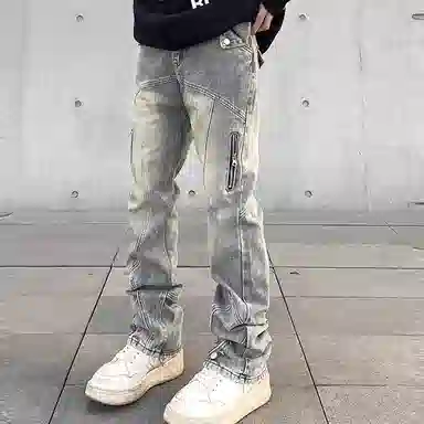 RAMPAGE Straight Leg Jeans Blue