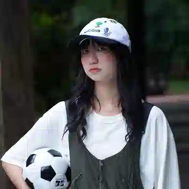 尚先生 趣味动物刺绣黑白拼色春夏韩版休闲软顶 棉 鸭舌帽 男女同款情侣款