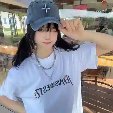 冠辉 简约十字刺绣复古做旧户外遮阳防晒 棉质 棒球帽 男女同款情侣款