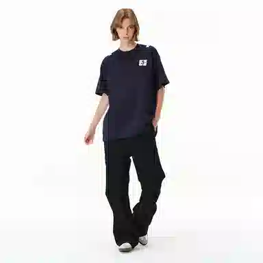 URS GGON Basic Loose Geometric Logo T-Shirt