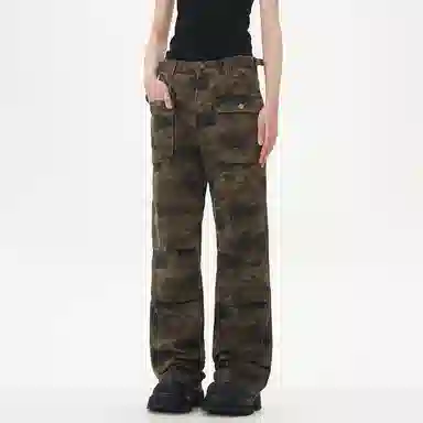 URS GGON Vintage Cargo Pants Camo