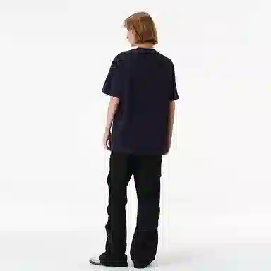 URS GGON Basic Loose Geometric Logo T-Shirt