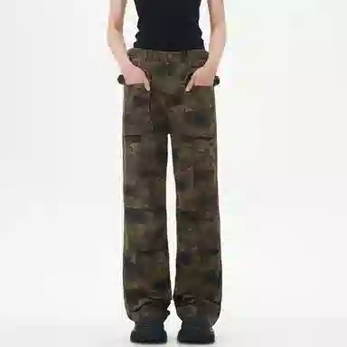 URS GGON Vintage Cargo Pants Camo