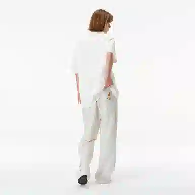 URS GGON Basic Loose Geometric Logo T-Shirt