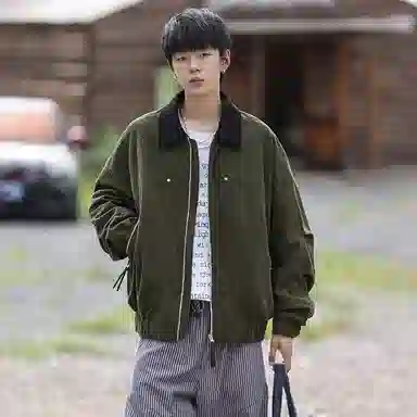 JIMI&JONS Corduroy Zip Jacket