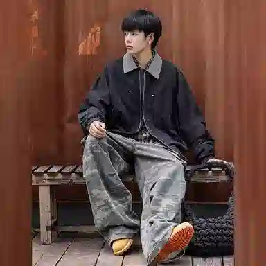 JIMI&JONS Corduroy Zip Jacket