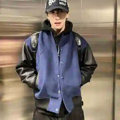 美式复古高街小众设计宽松休闲时尚百搭氛围感服饰棒球服 男女同款