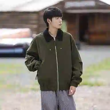 JIMI&JONS Corduroy Zip Jacket