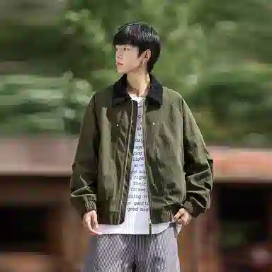 JIMI&JONS Corduroy Zip Jacket