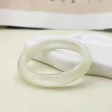 行金银中 香槟金白月光 冰透清透清冷感美人条 典雅古风小众设计手饰 猫眼石 手镯 男女同款情侣款