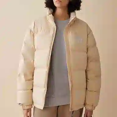 New Era x MLB FW24 Los Angeles Dodgers Letterman Down Jacket Khaki