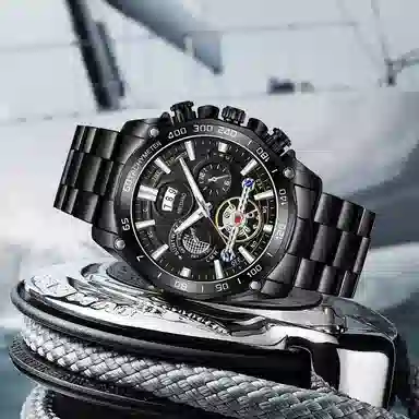 MELSMAO Quartz Multifunction Chronograph