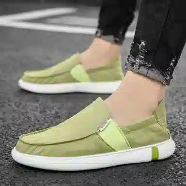 袋鼠头 舒适气质百搭 耐磨 低帮 帆布鞋 男款