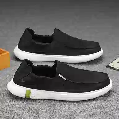 袋鼠头 舒适气质百搭 耐磨 低帮 帆布鞋 男款