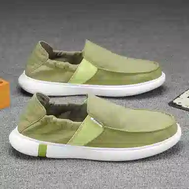 袋鼠头 舒适气质百搭 耐磨 低帮 帆布鞋 男款