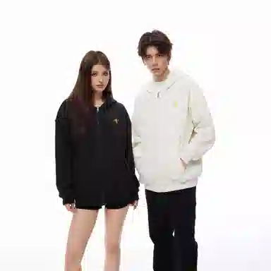 COLDSTONE Hooded Zip-Up Sweatshirt