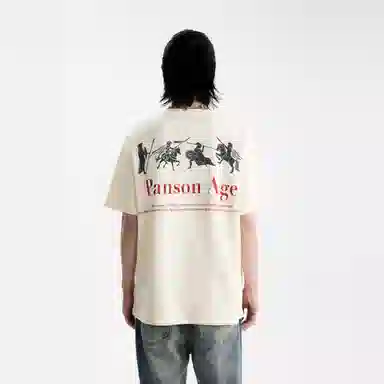 COLDSTONE Sparta Print Crewneck T-Shirt