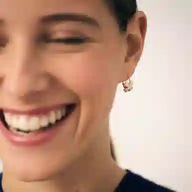 Agatha Clover Series Hoop Earrings