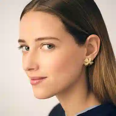 Agatha Clover Series Hoop Earrings