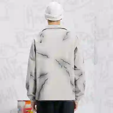 SPRAYGROUND Logo Shark Mouth Lightning Jacket