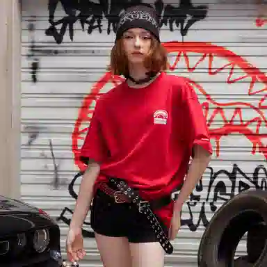 Sprayground Shark Logo T-Shirt