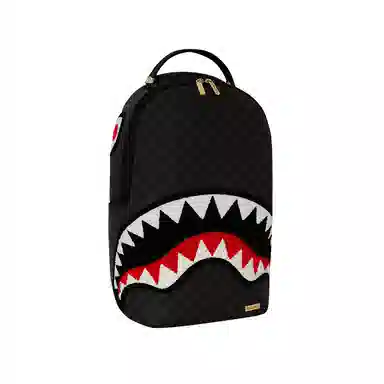SPRAYGROUND Checkerboard Shark Mouth Backpack