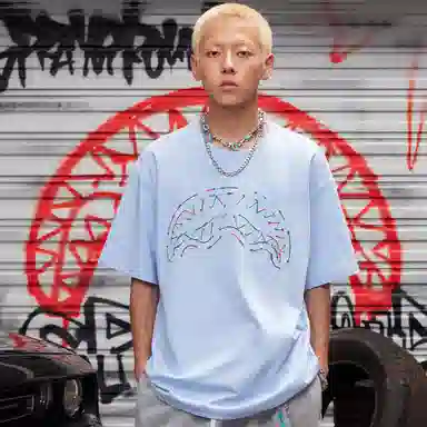 SPRAYGROUND Shark Logo Tee